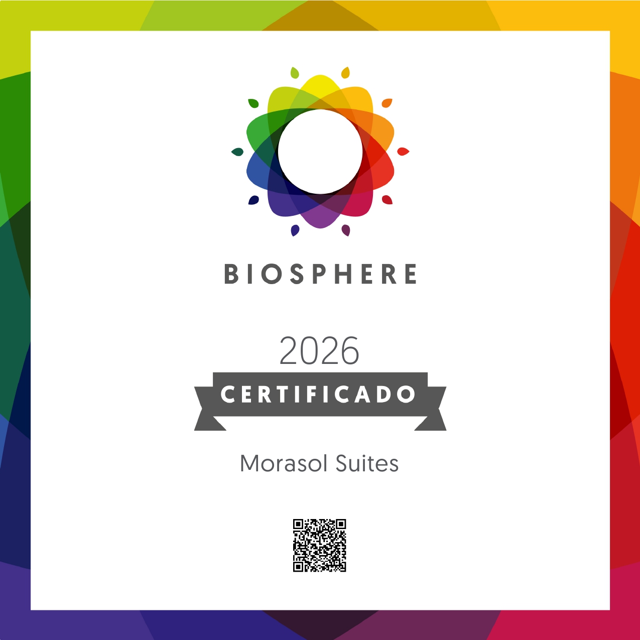 Acreditaci&oacute;n de la distinci&oacute;n Biosphere